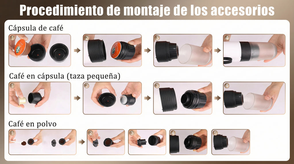 BaristaDrift™ Portable 3-in-1 Espresso Maker